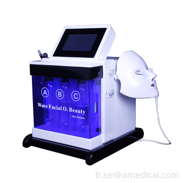 Machine de dermabrasion hydro-fonctionnalité de soins de la peau multifonction